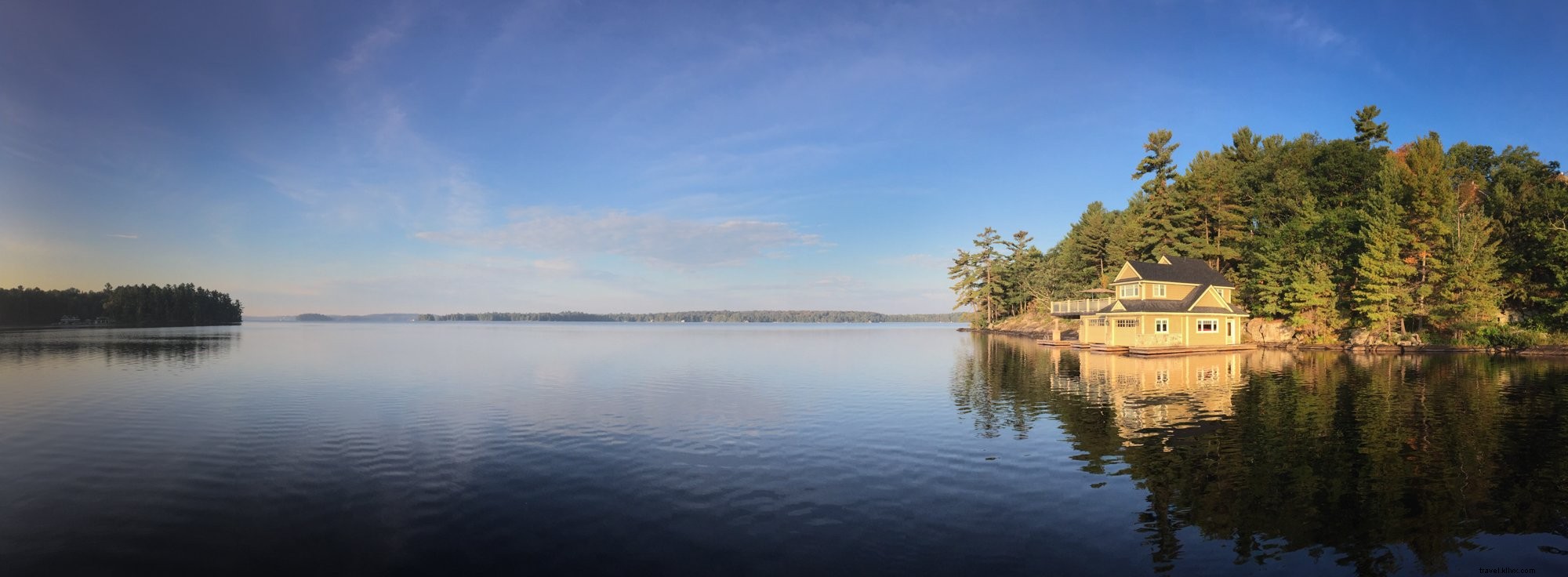 Photo du lac Still dans la région des chalets