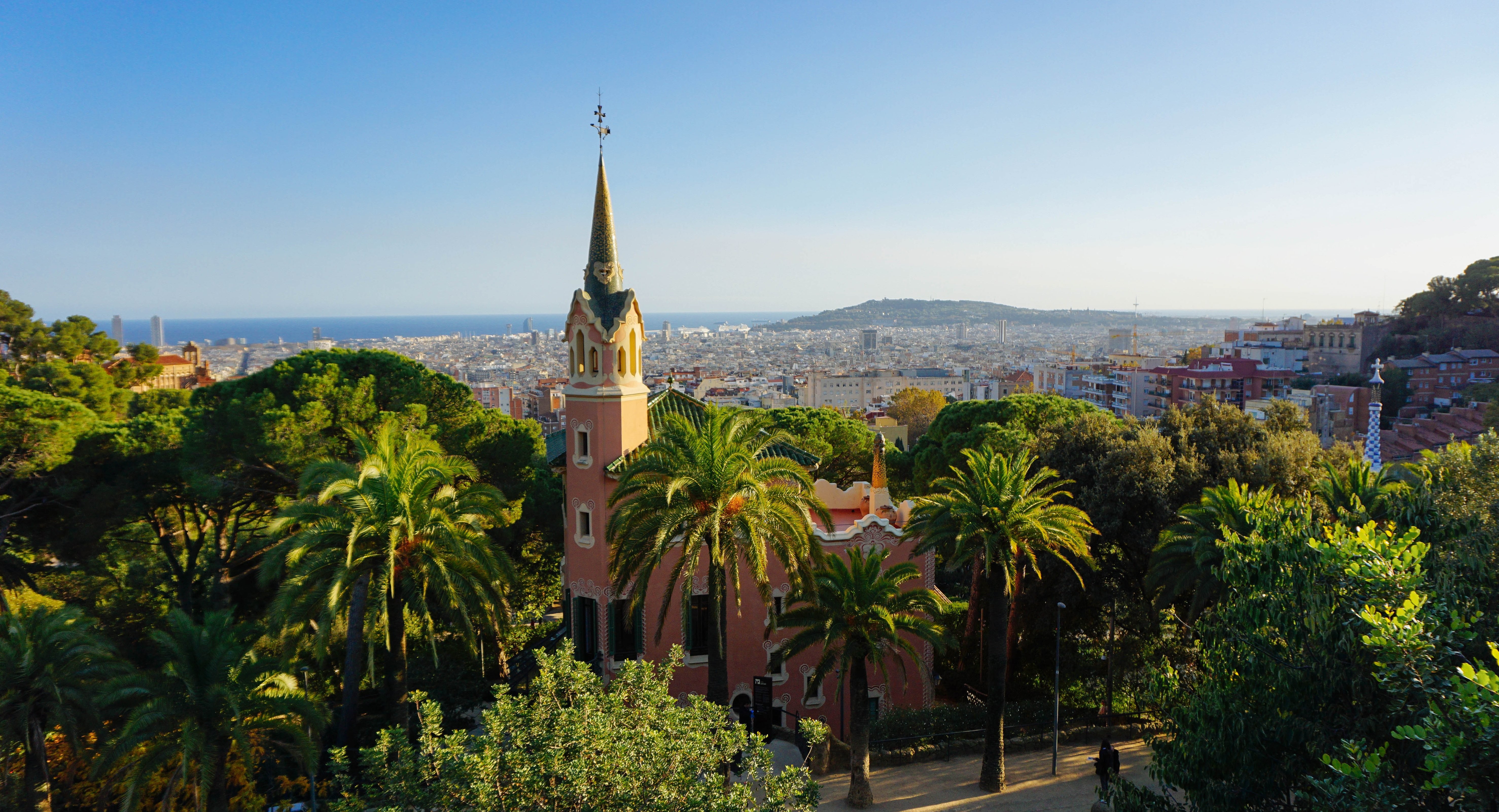 Vue panoramique de la ville de Barcelone