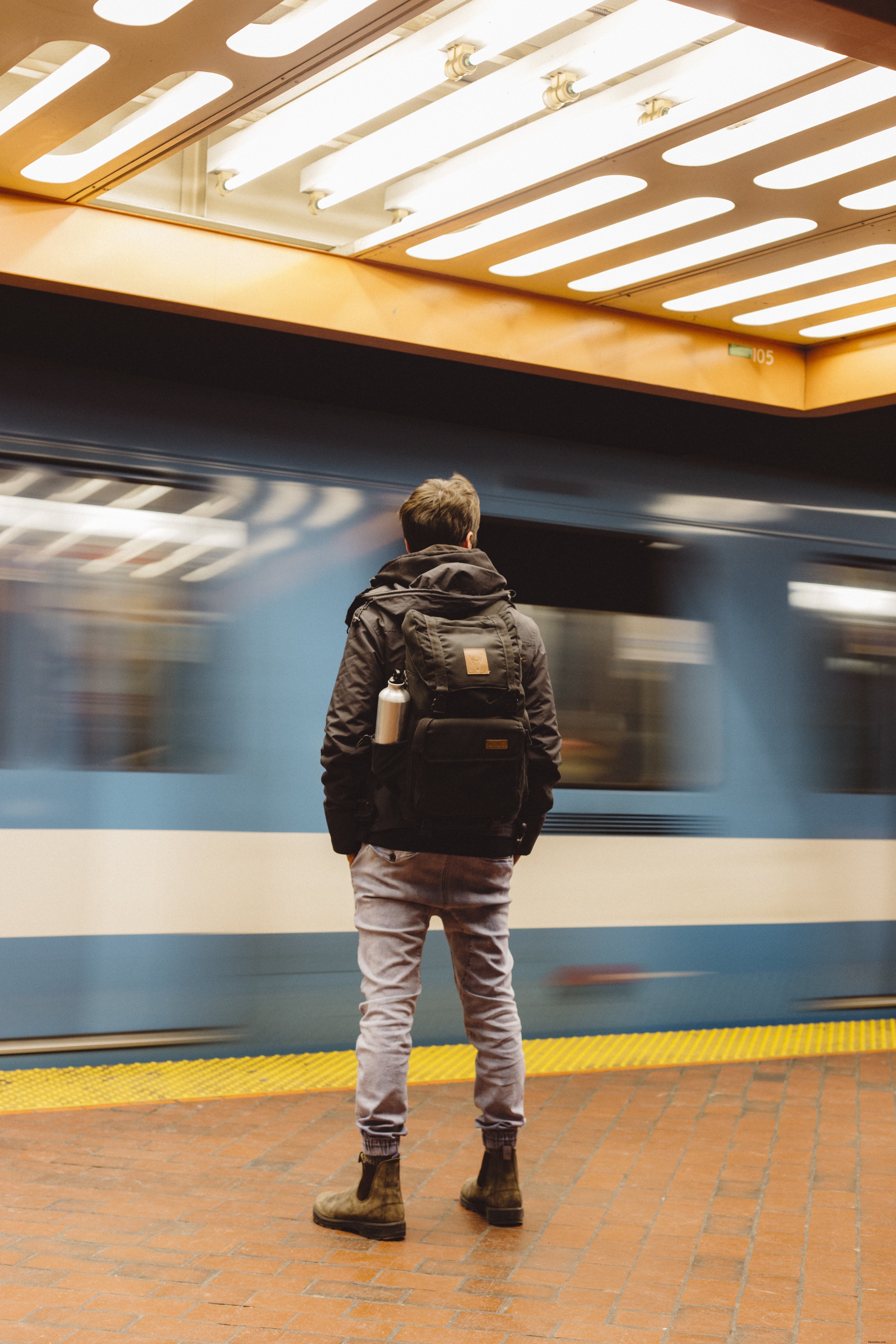 Banlieue – Photo d’une plateforme de métro