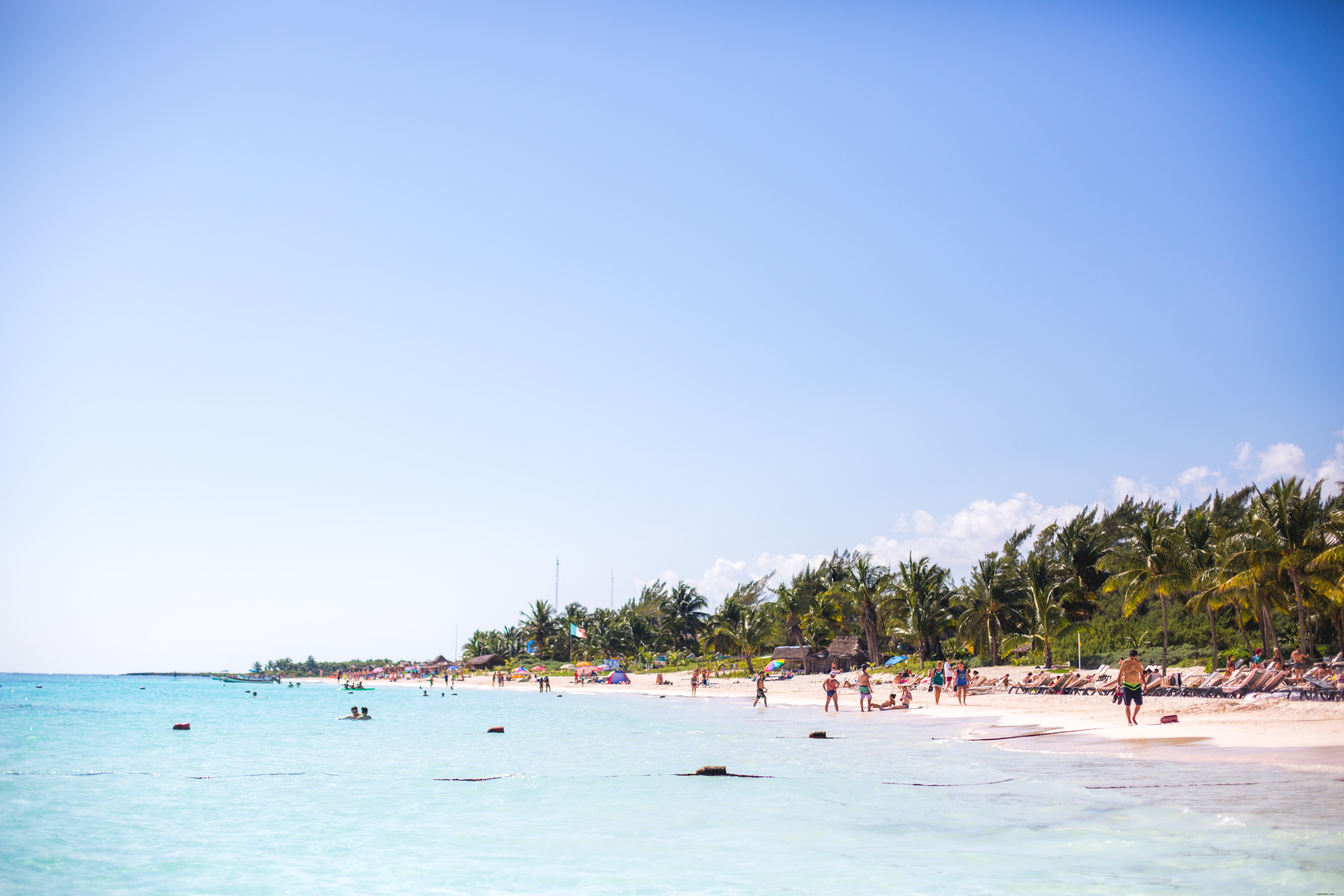 Photo de vacances dans une station balnéaire tropicale