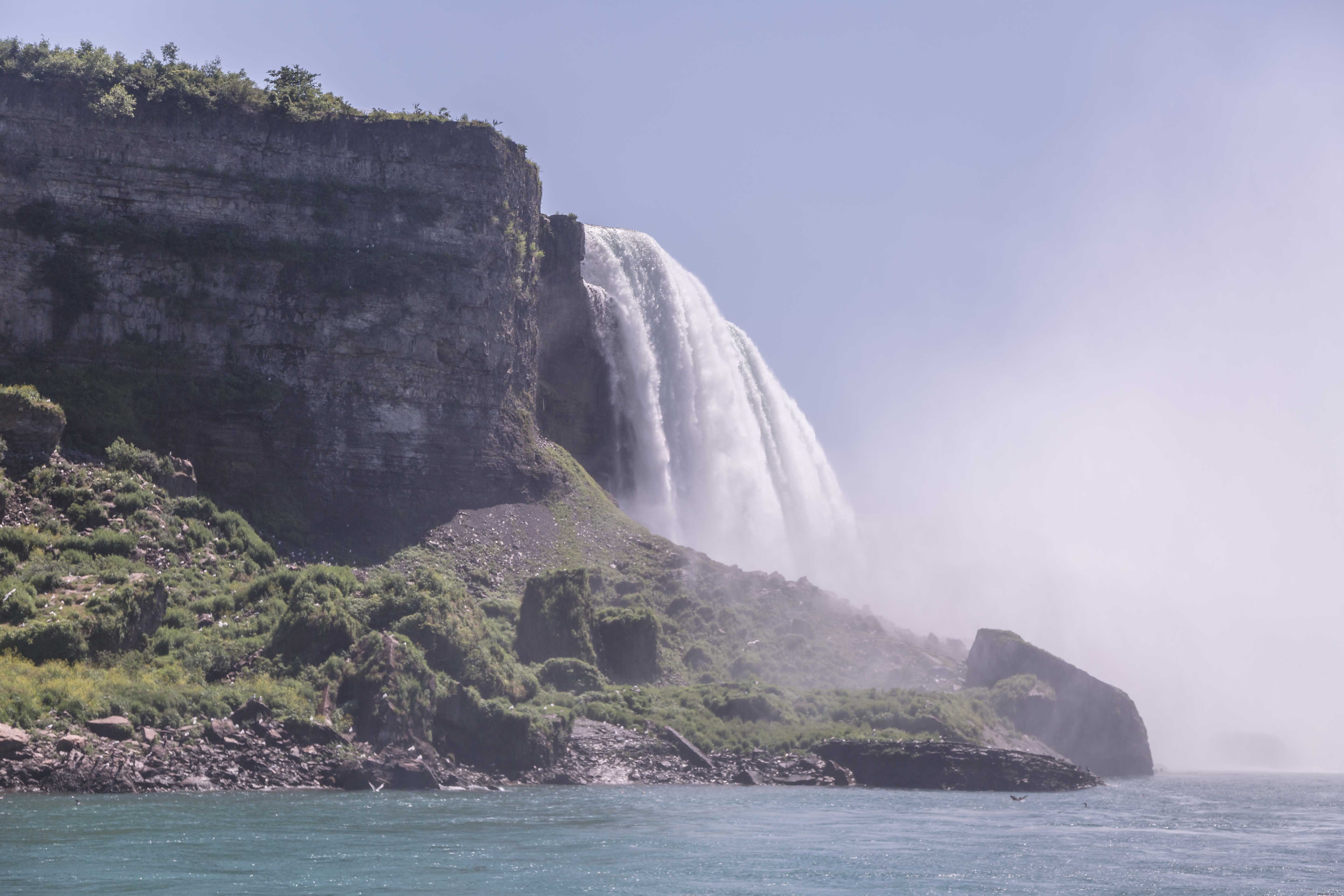 Photo d été aux chutes du Niagara