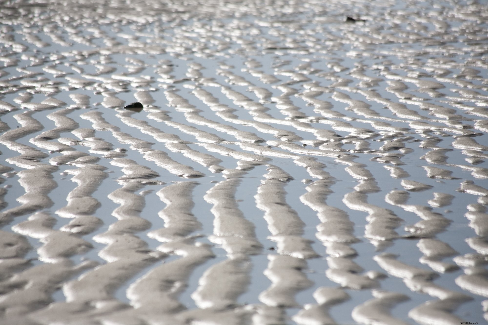 Photo du sable ondulé à Ocean Beach