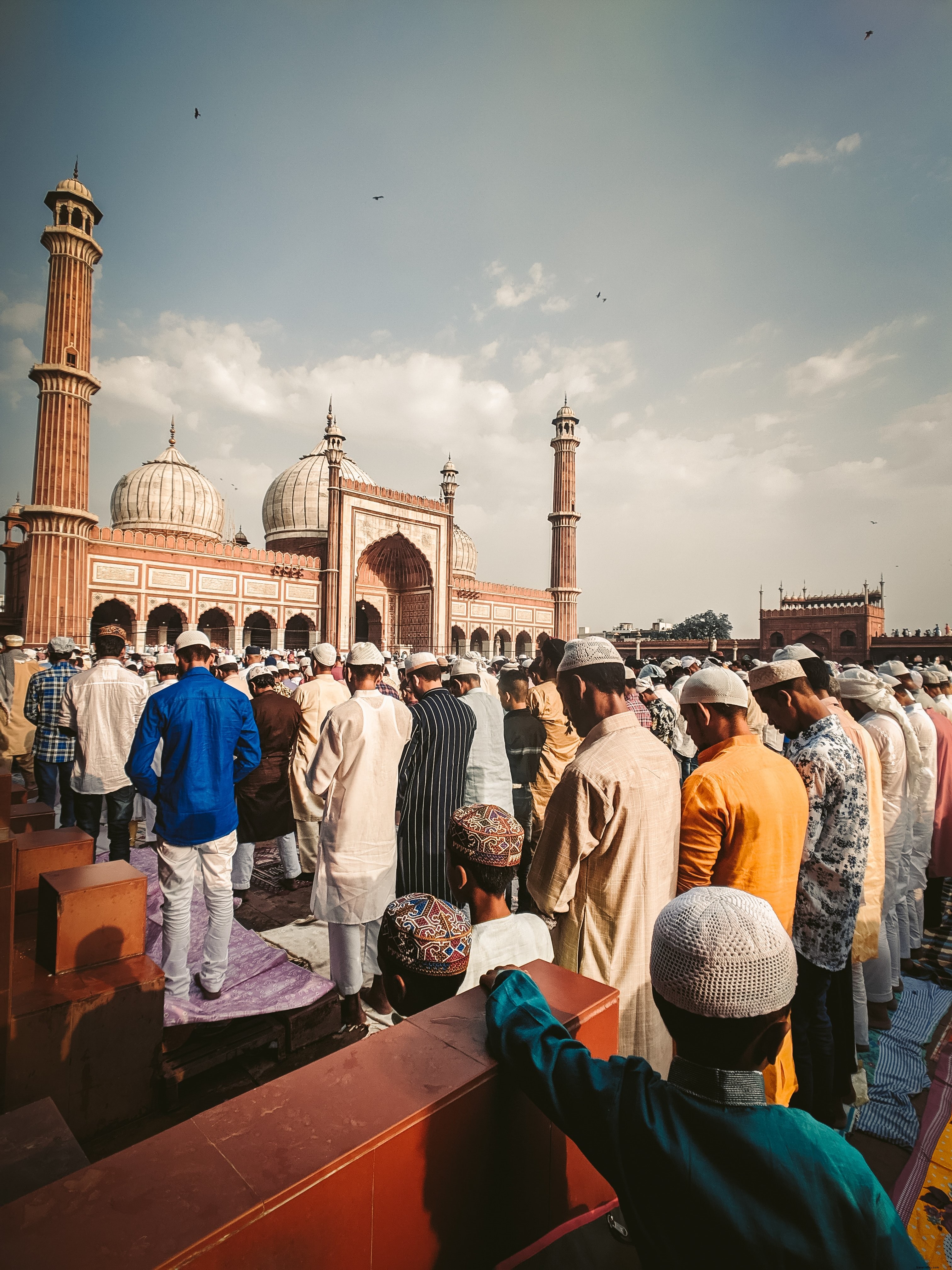 Photo de prières à la mosquée