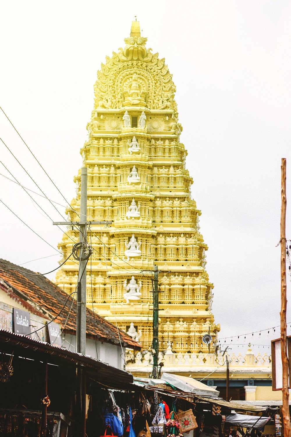 Photo d un temple hindou du sud de l Inde