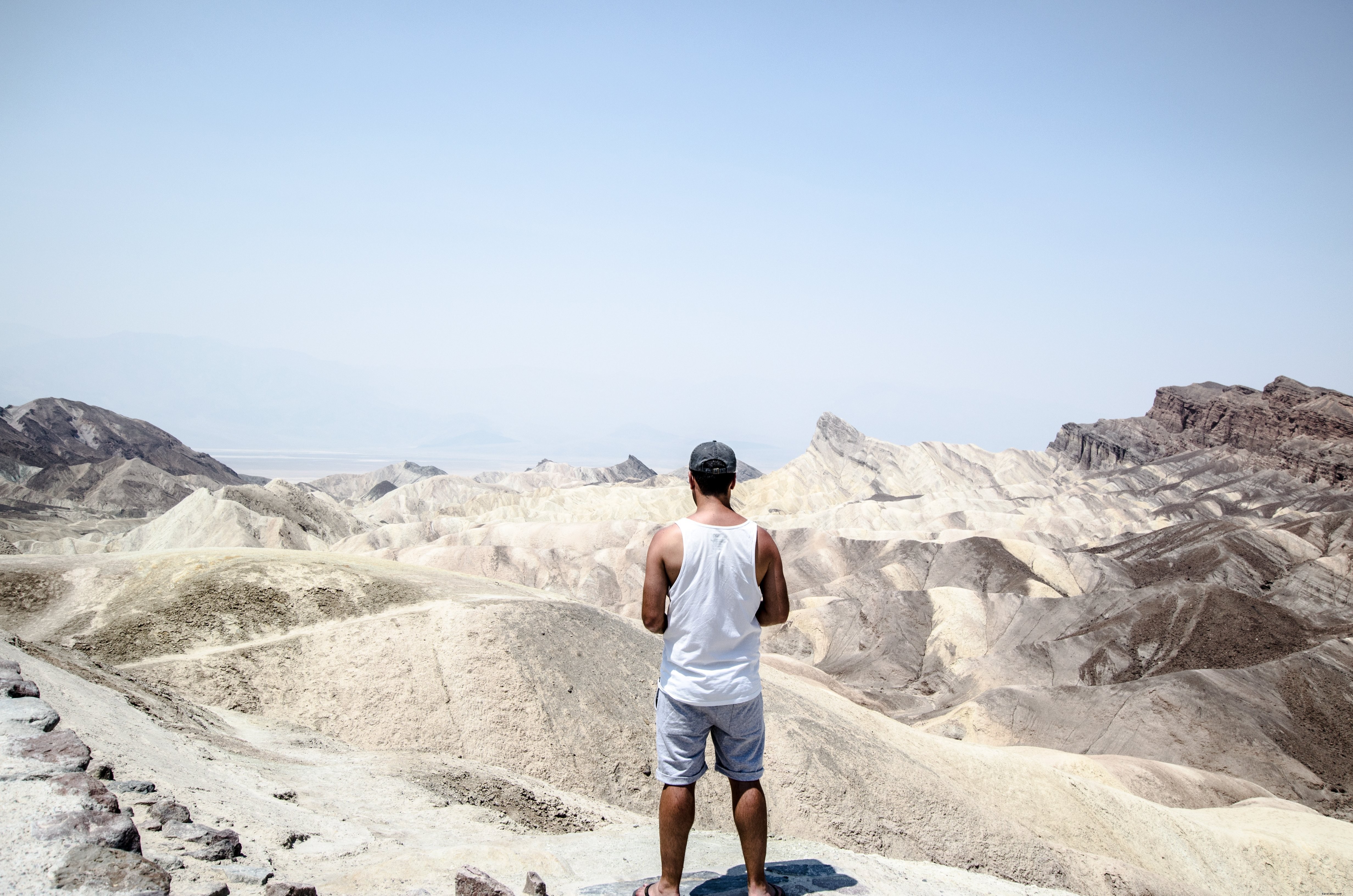 Vue aérienne des immenses dunes de sable