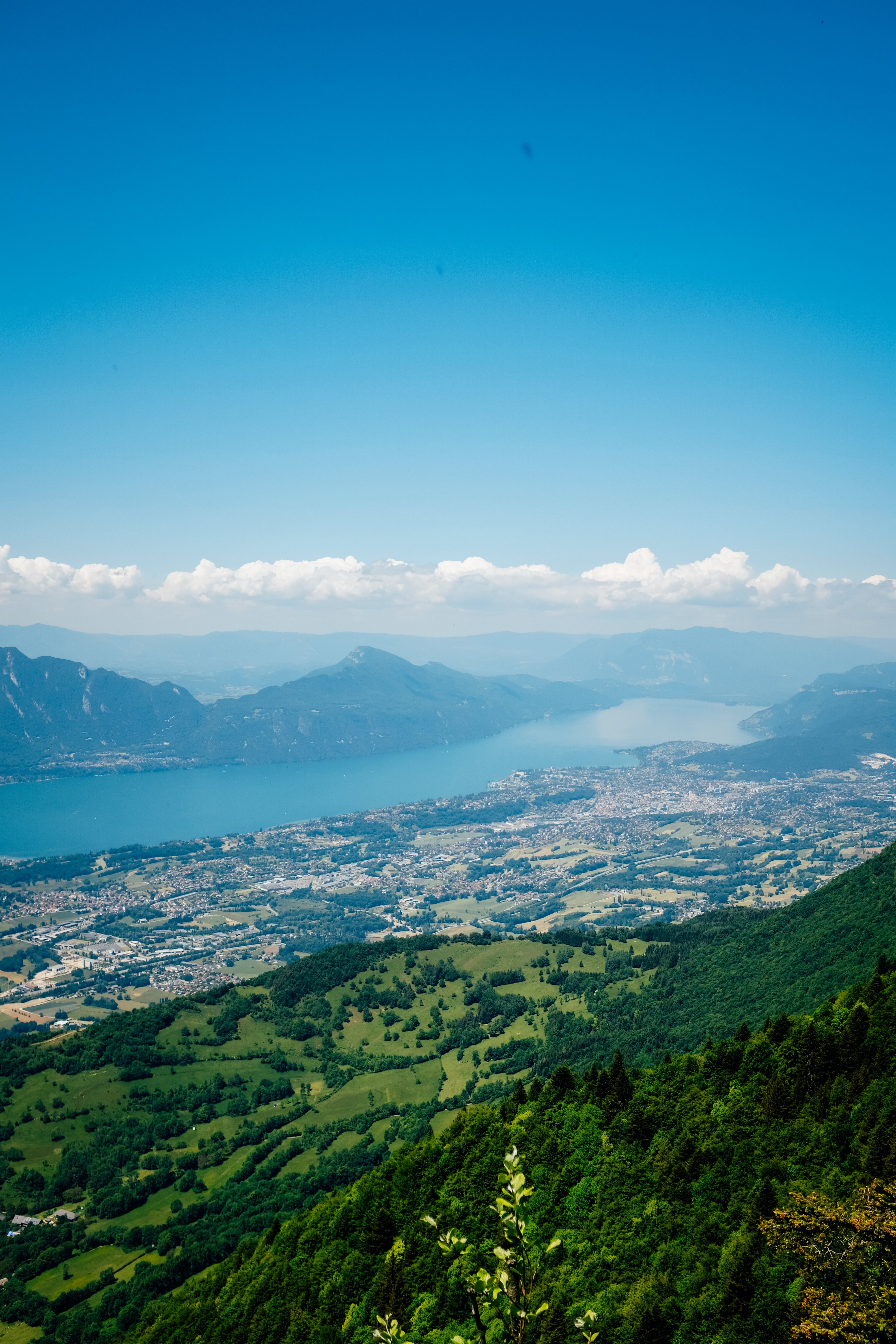 La beauté d’une vallée verdoyante