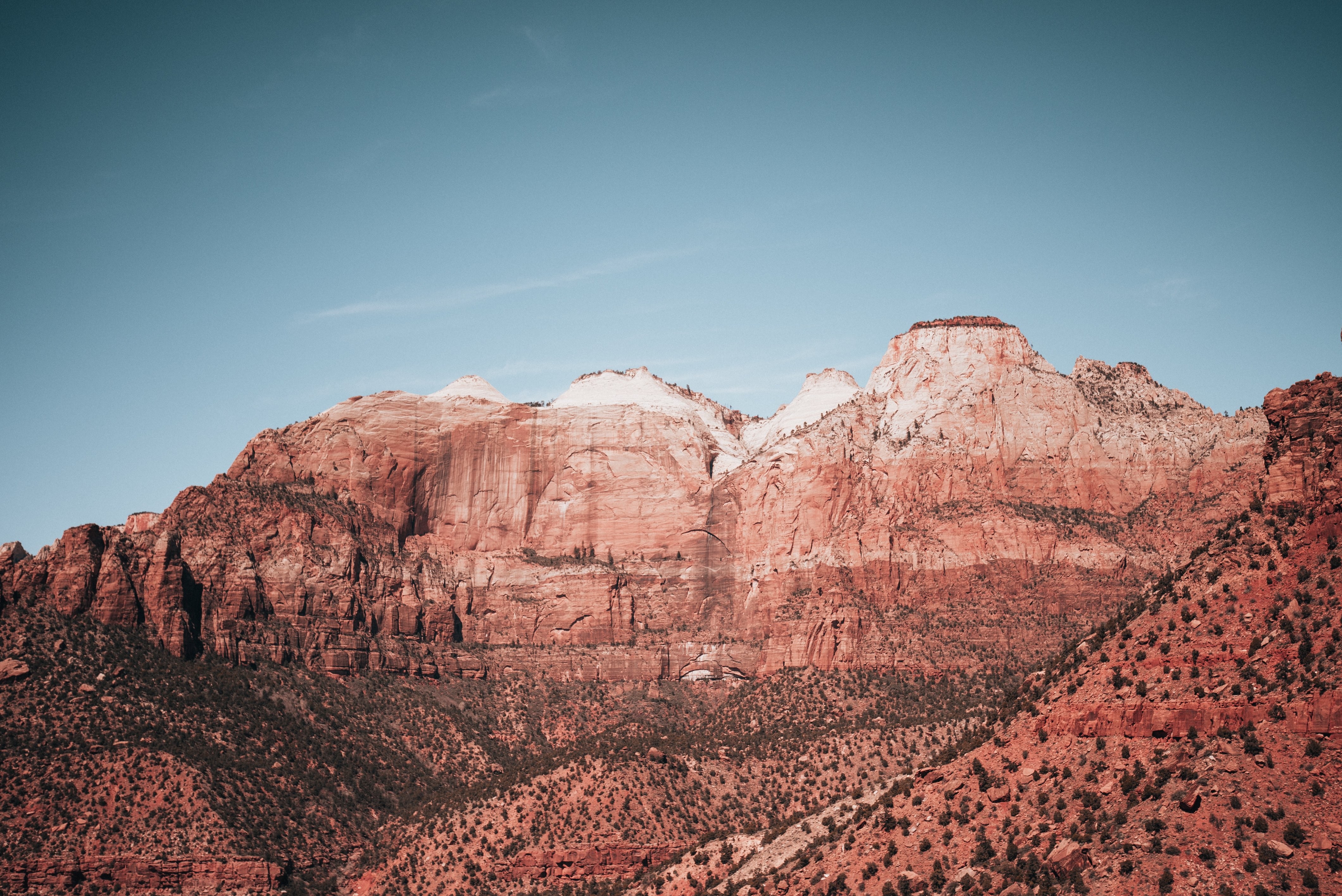 Photo des bords superposés d American Canyon