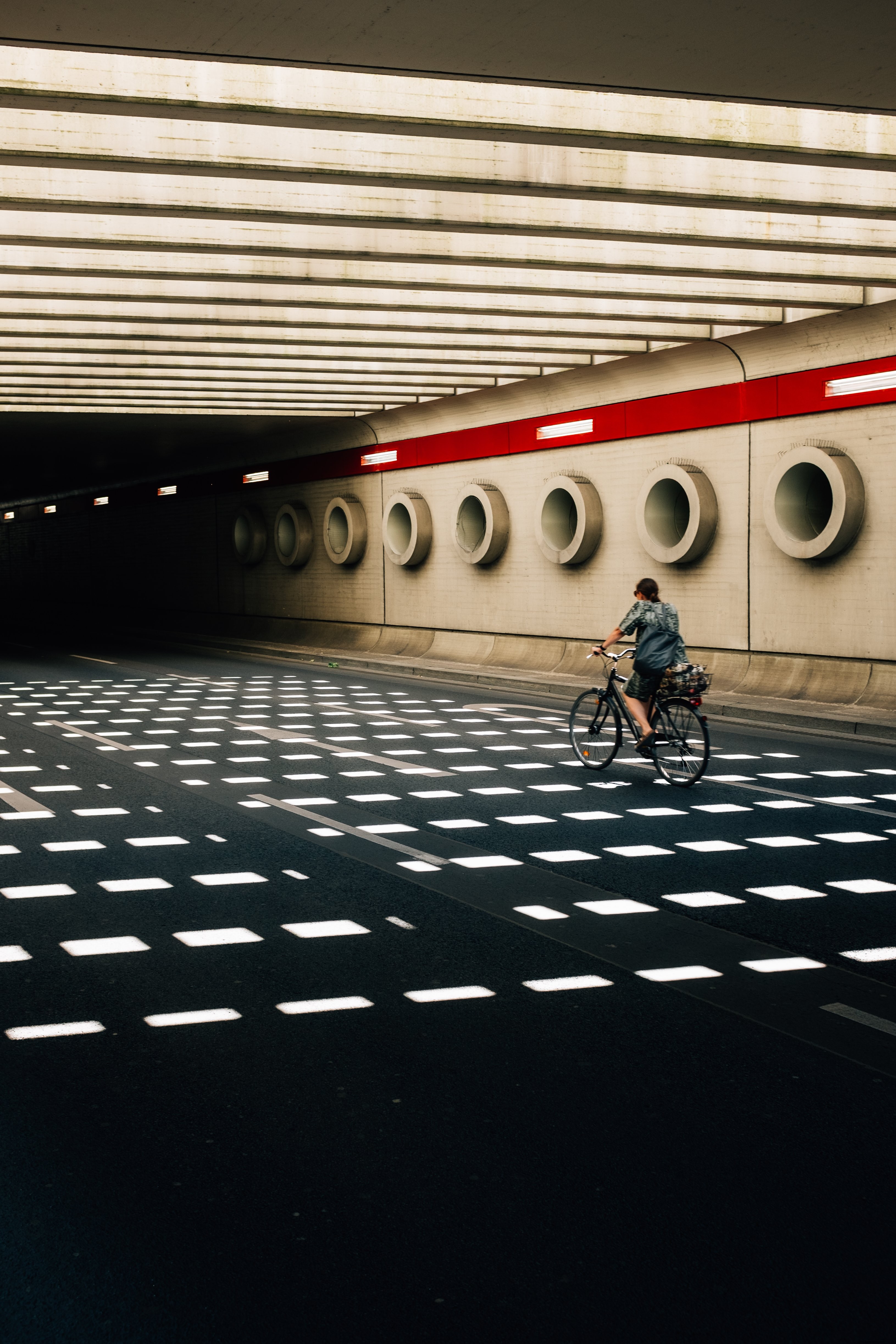 Cyclisme sous terre : une photo impressionnante
