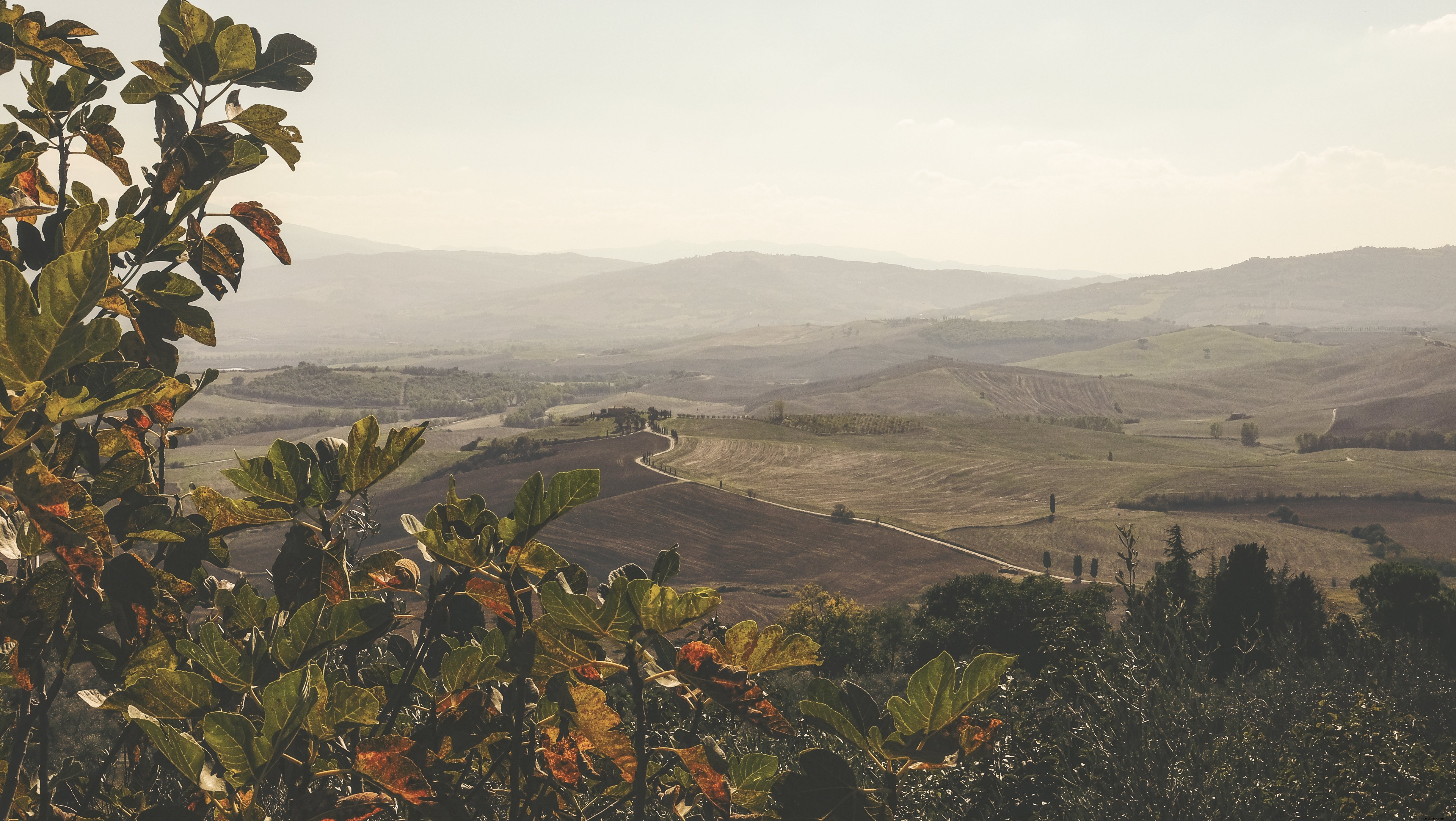 Photo d’une vue aérienne d’une montagne en Italie