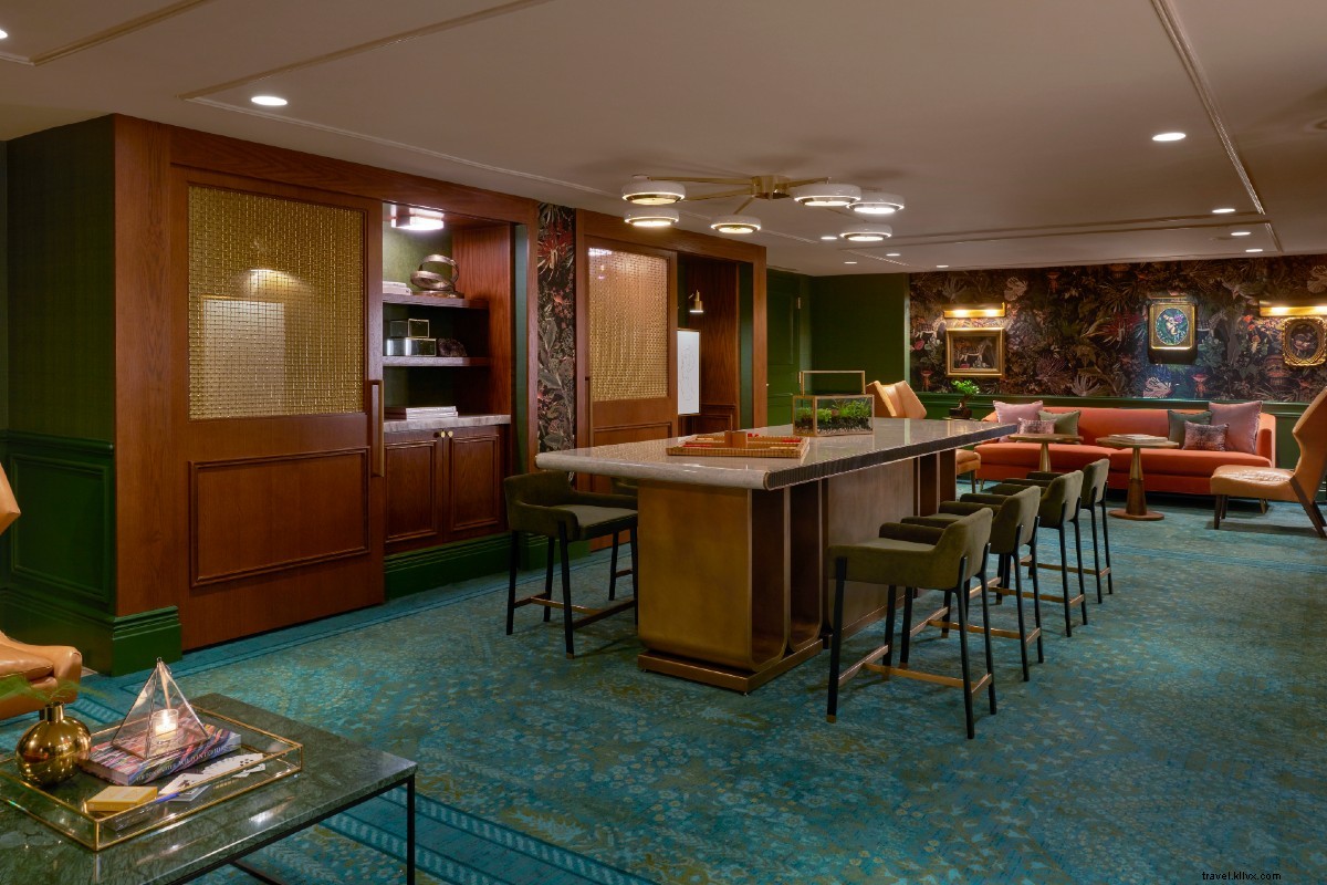 Viceroy Washington DC : un hôtel branché pour travailler à distance