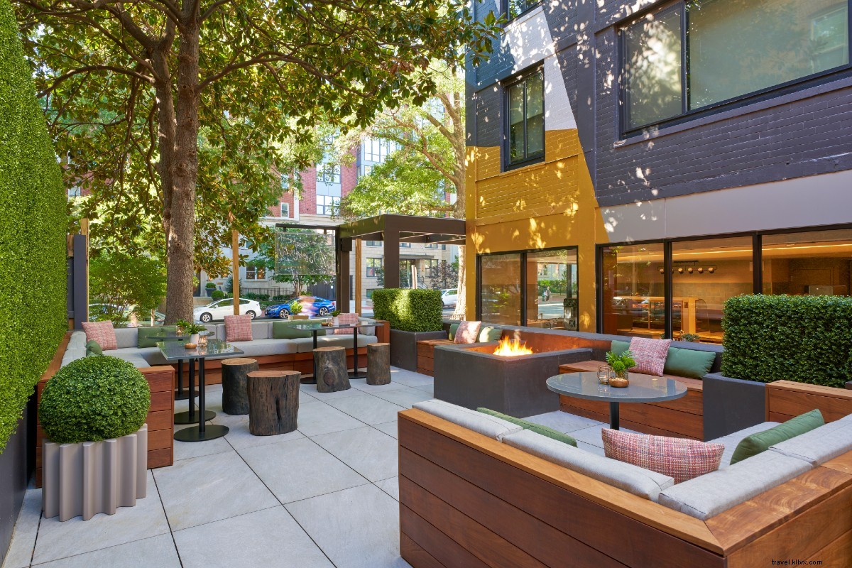 Viceroy Washington DC : un hôtel branché pour travailler à distance