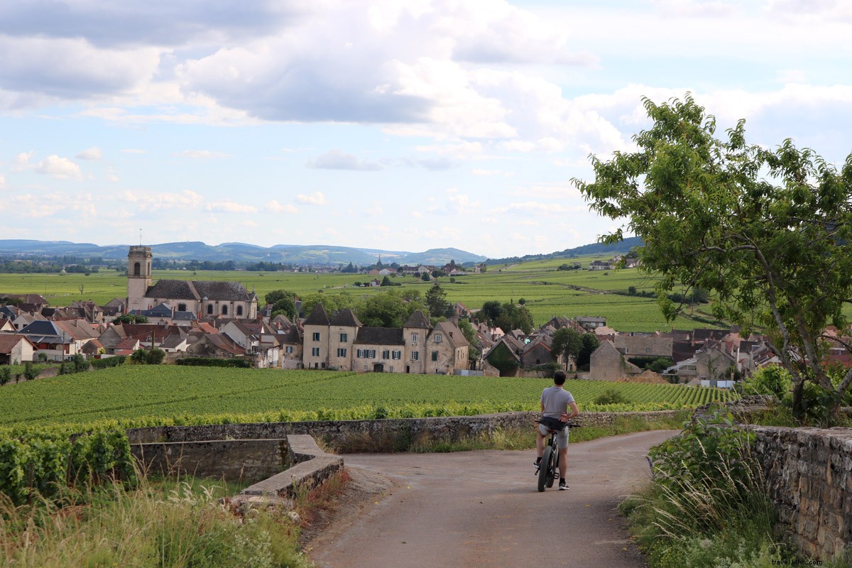 Vélo, vin et détente en Bourgogne