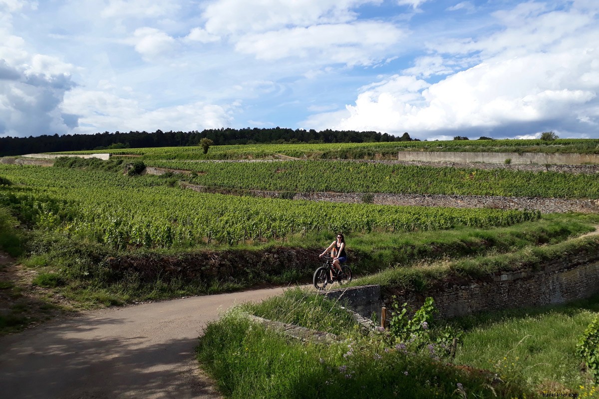 Vélo, vin et détente en Bourgogne
