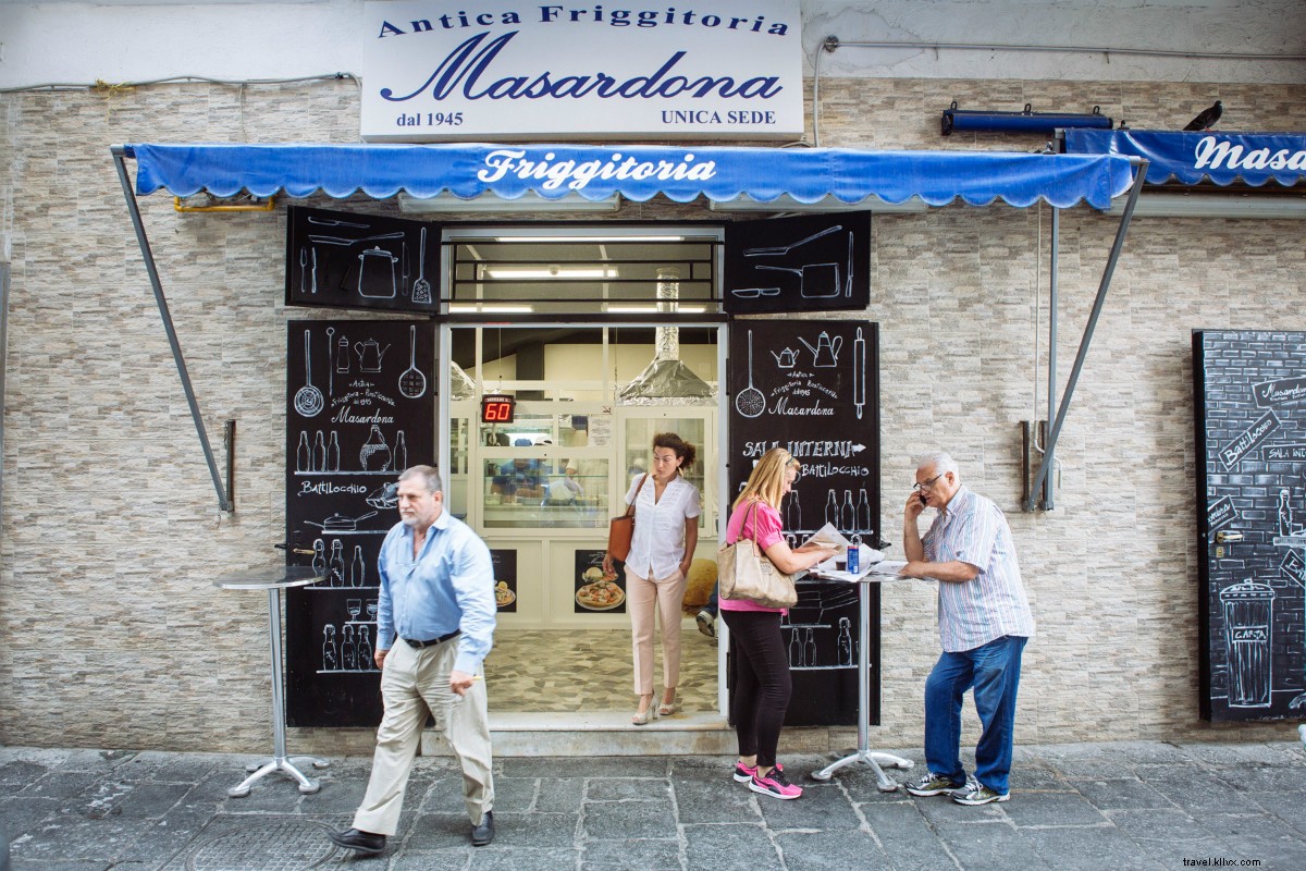 Guide sans pizza de la meilleure cuisine à Naples