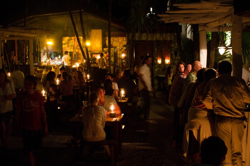Cuisine sous les étoiles à Hartwood, Tulum