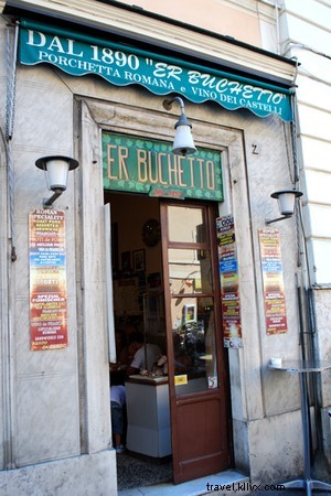 La divine porchetta de Rome