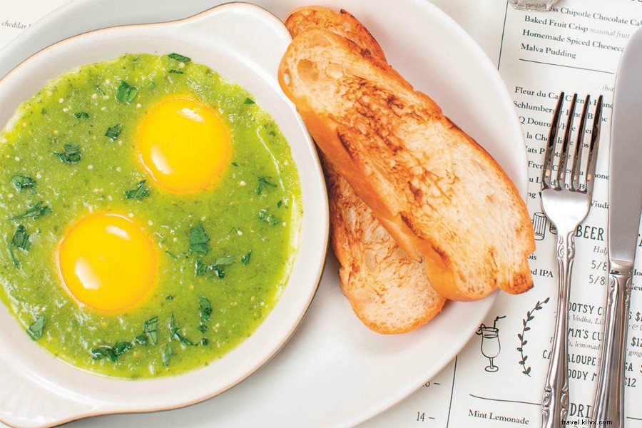 Shakshouka verte, la favorite de Jack s Wife Freda à New York