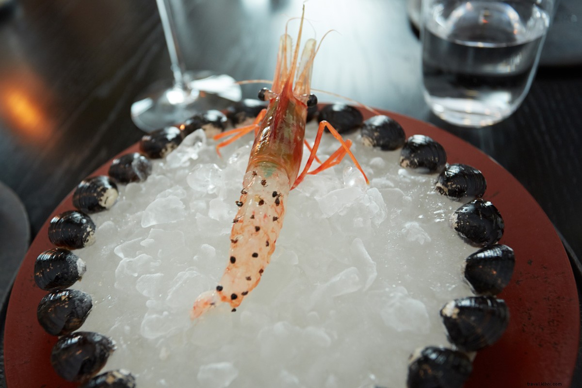 Ne t’inquiète pas, la crevette est morte : 15 autres plats servis au pop‑up Noma Japon