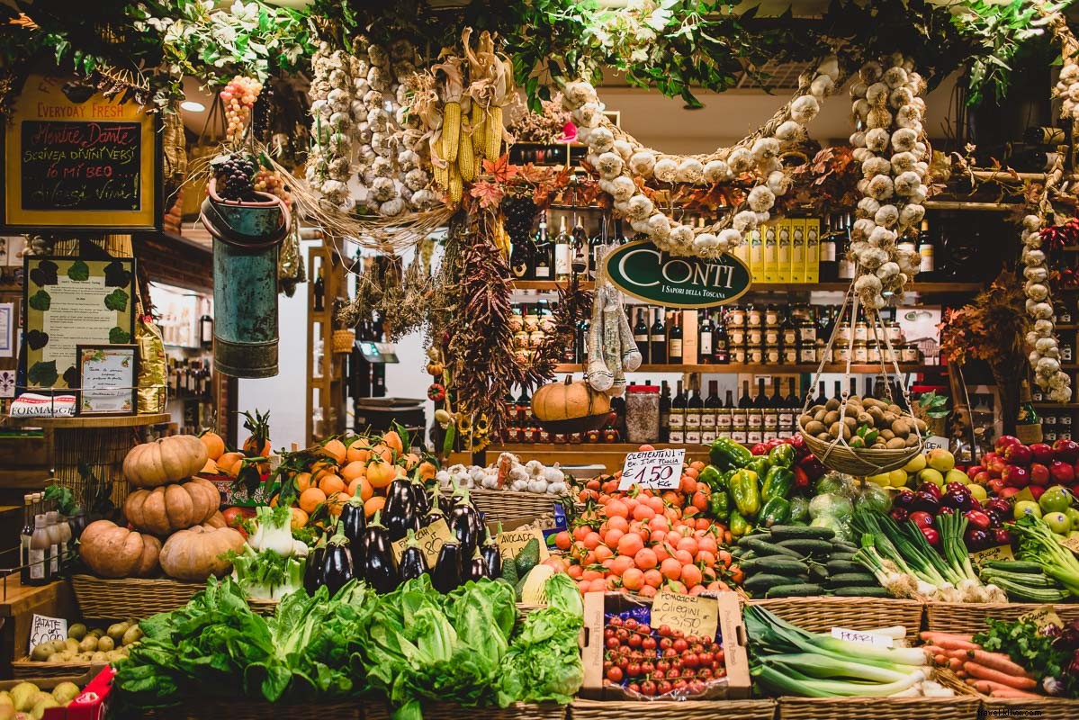 Où faire ses achats pour un dîner à Florence