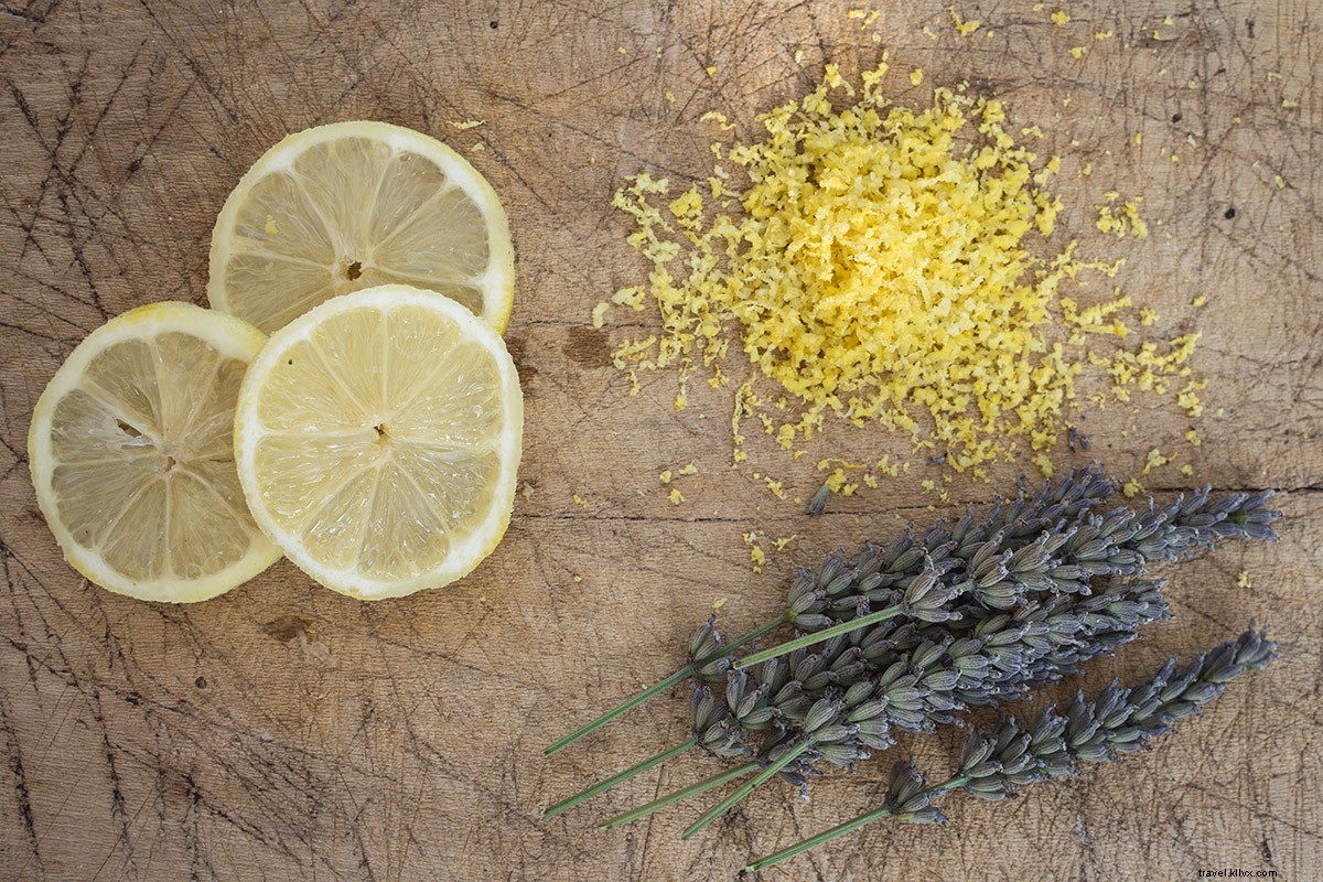 Sablés à la lavande et au citron, une douceur provençale