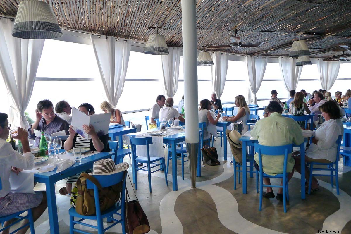 Mon déjeuner glamour à Capri était une excellente idée… en théorie