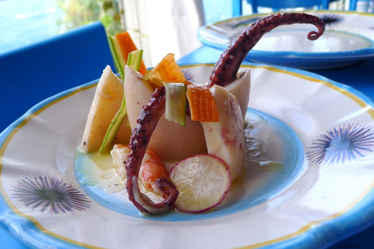 Mon déjeuner glamour à Capri était une excellente idée… en théorie
