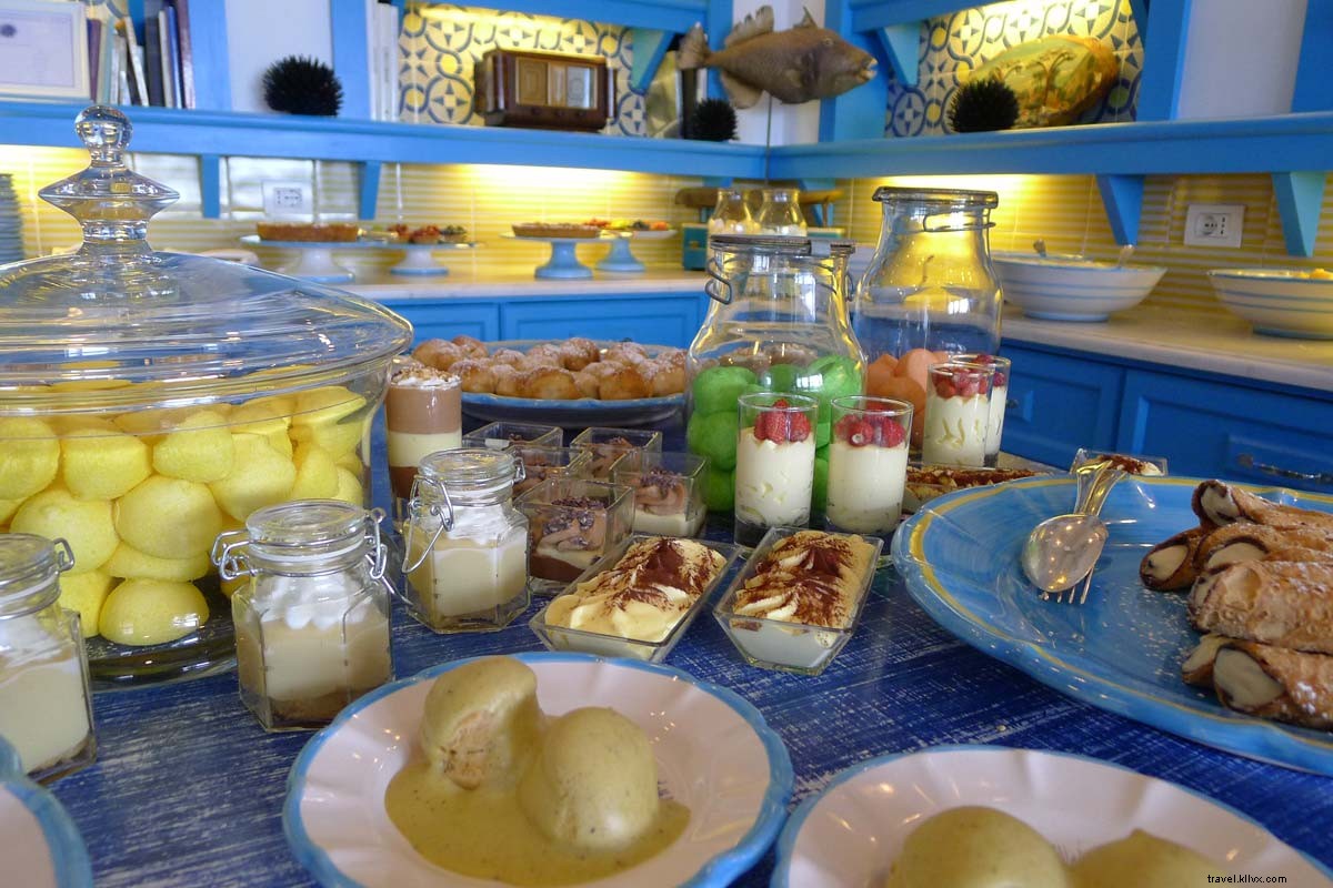 Mon déjeuner glamour à Capri était une excellente idée… en théorie
