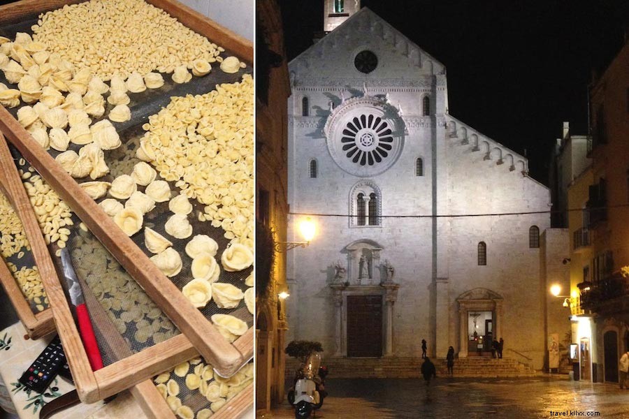 Bari, conte de fées vivant de la cuisine italienne