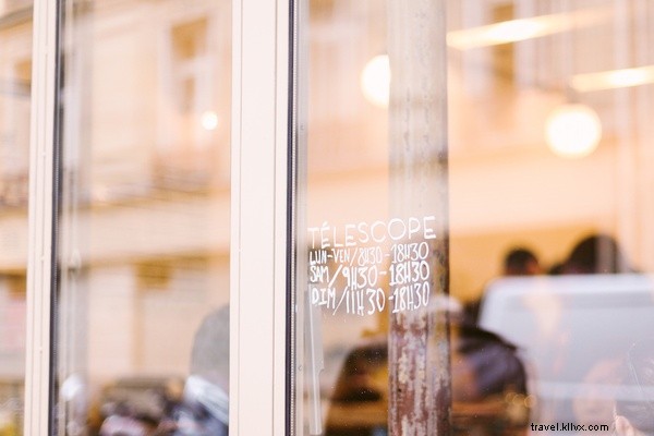 Le génie du café parisien de Telescope Café