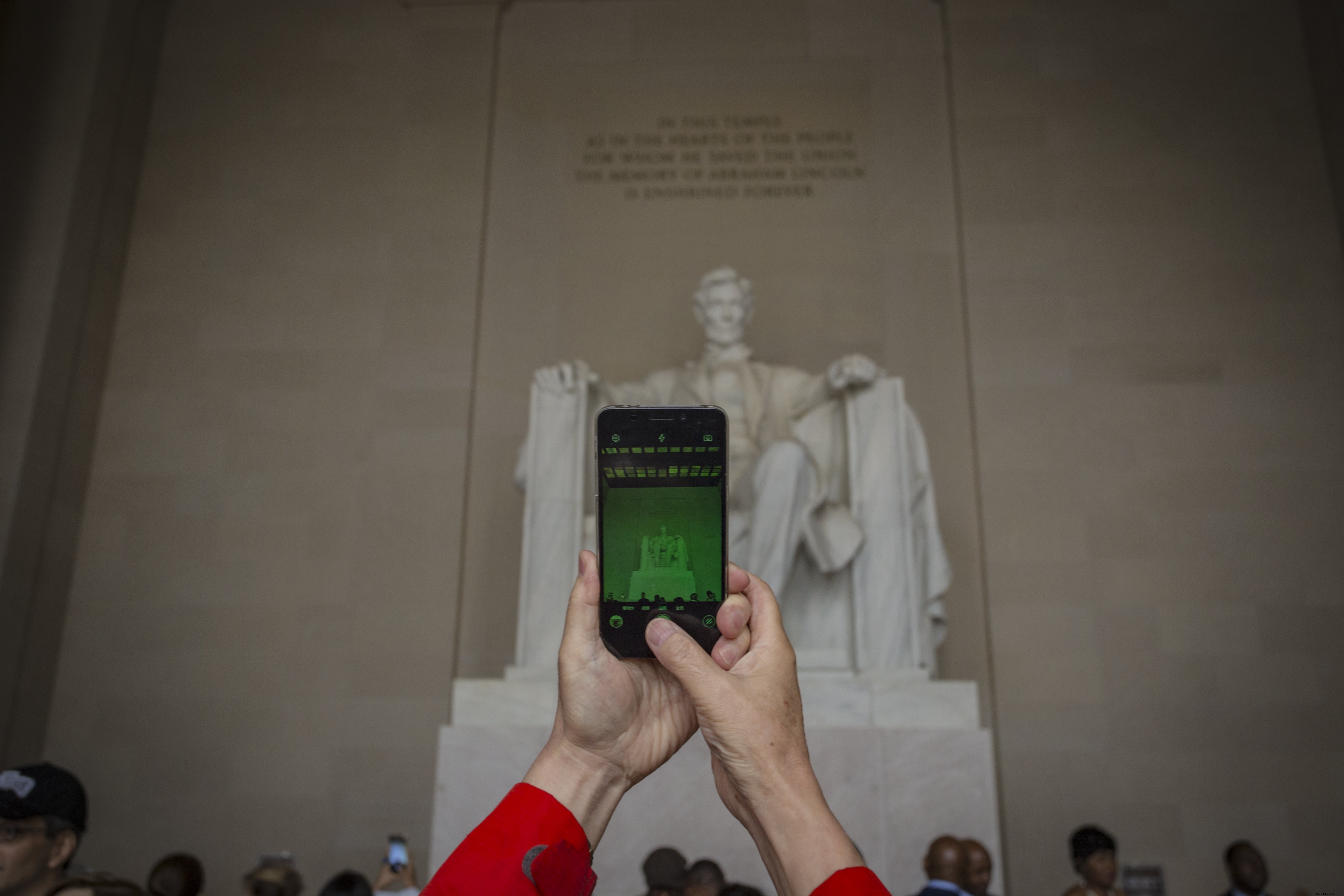 Photographier le Lincoln Memorial