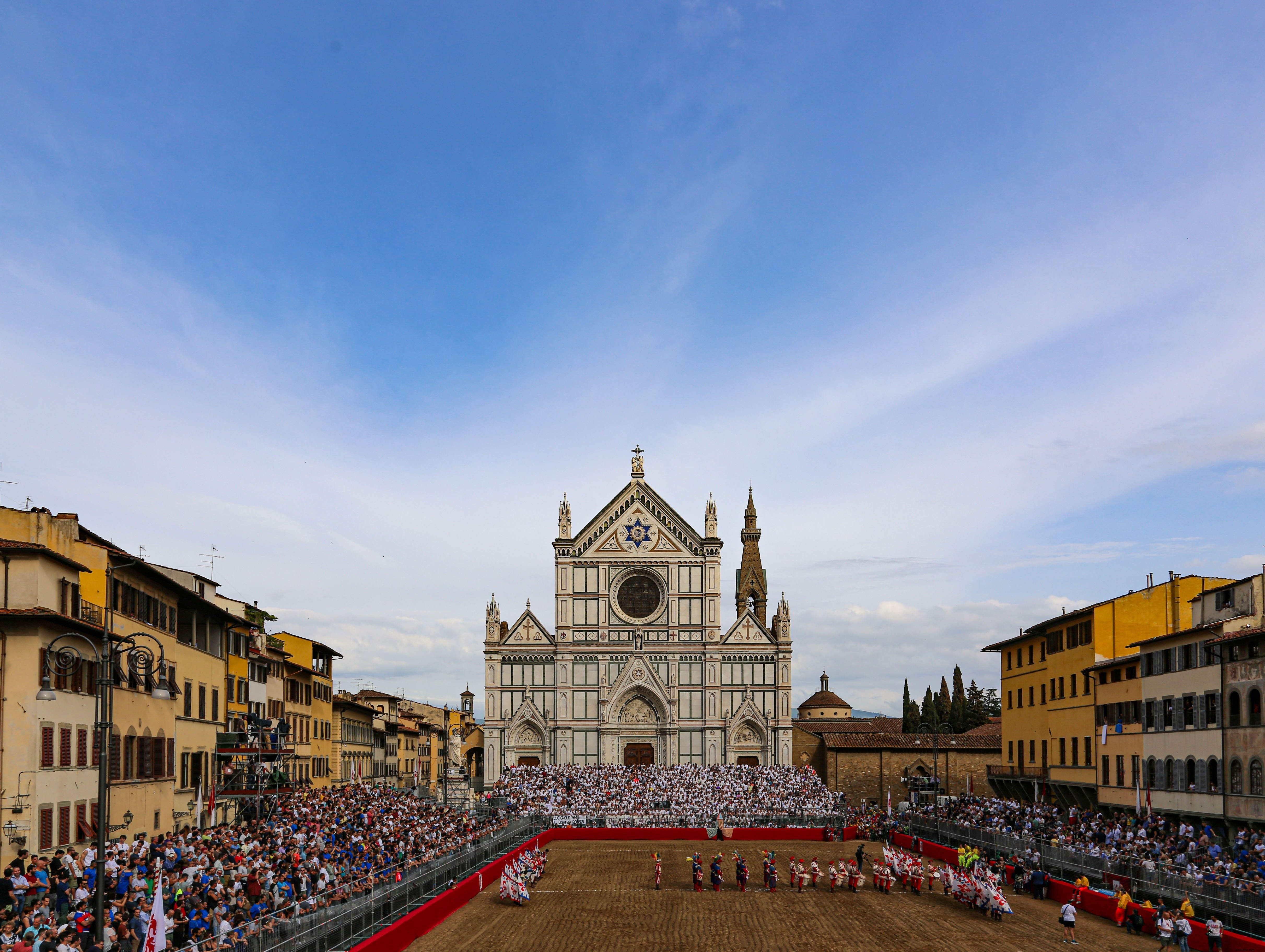 Photo de l événement à la basilique Santa Croce