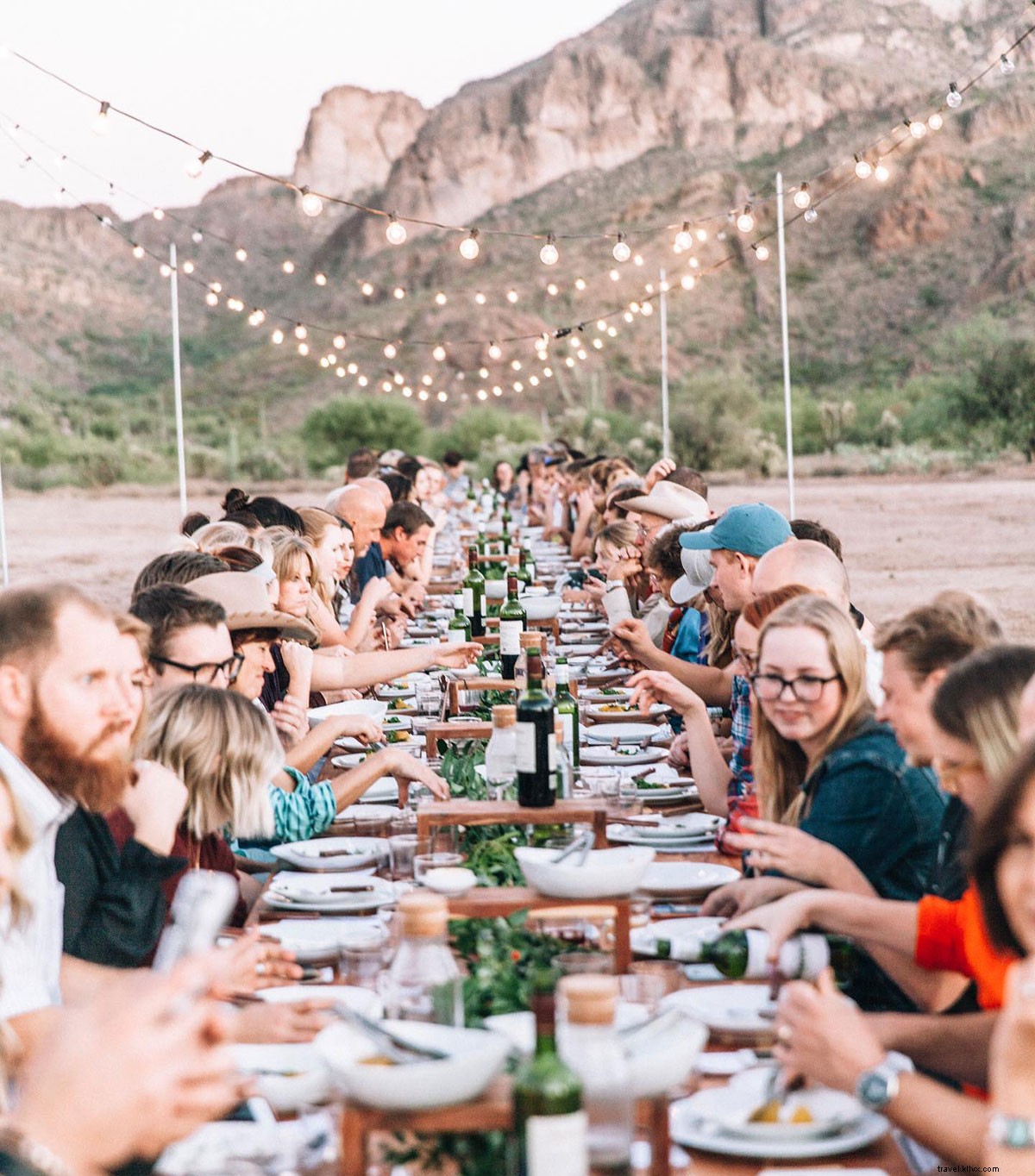 La communauté : une sensation au cœur du glamping du Grand Canyon