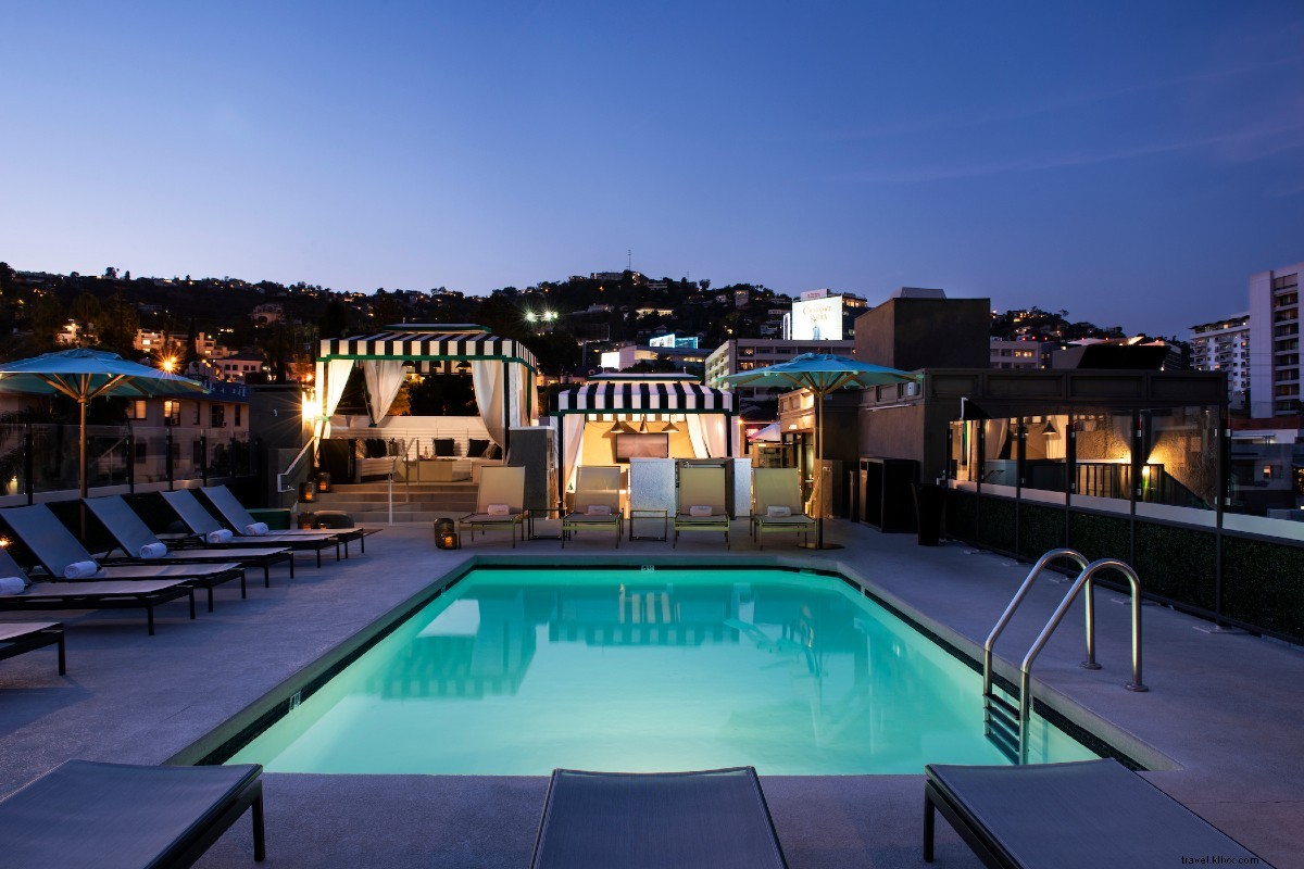 Chamberlain West Hollywood : hôtel glamour réservé aux clients