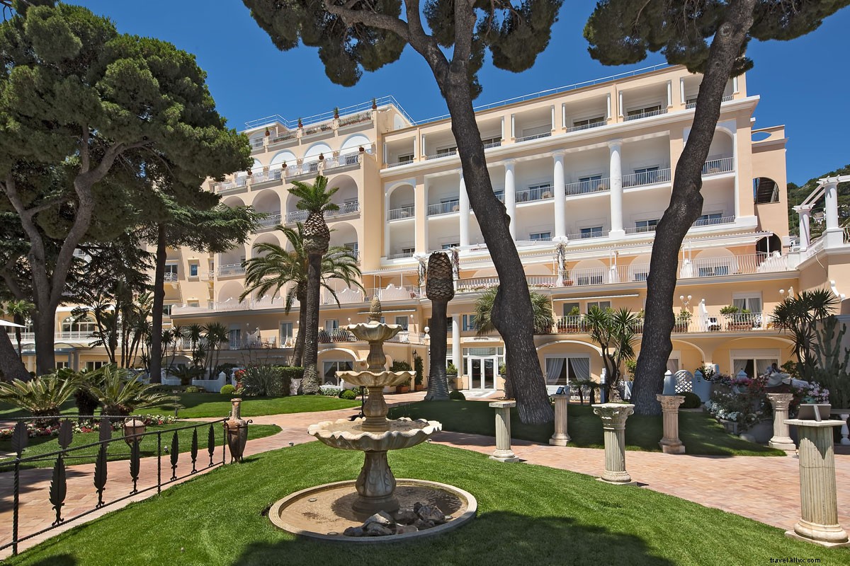 Une lettre d amour au Grand Hôtel Quisisana de Capri