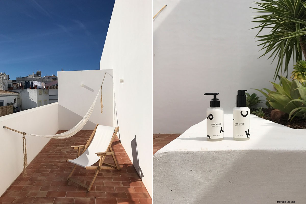 Soleil, sable et un charmant hôtel sur la côte portugaise