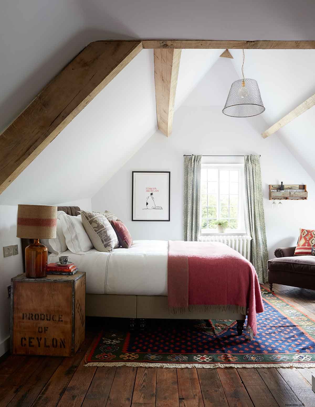 Séjour pittoresque dans une auberge des Cotswolds du XVIe siècle au charme décalé