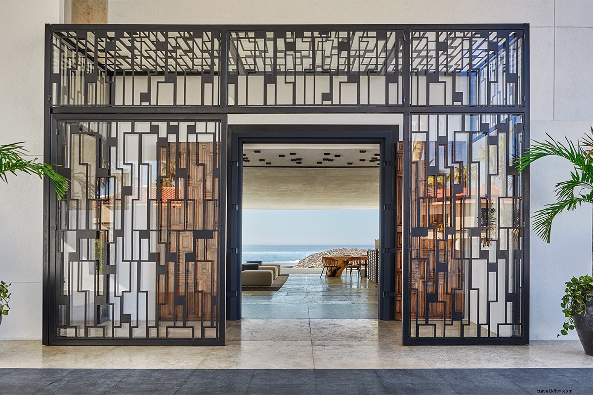 Vue sur le Viceroy Los Cabos, un hôtel qui défie la gravité