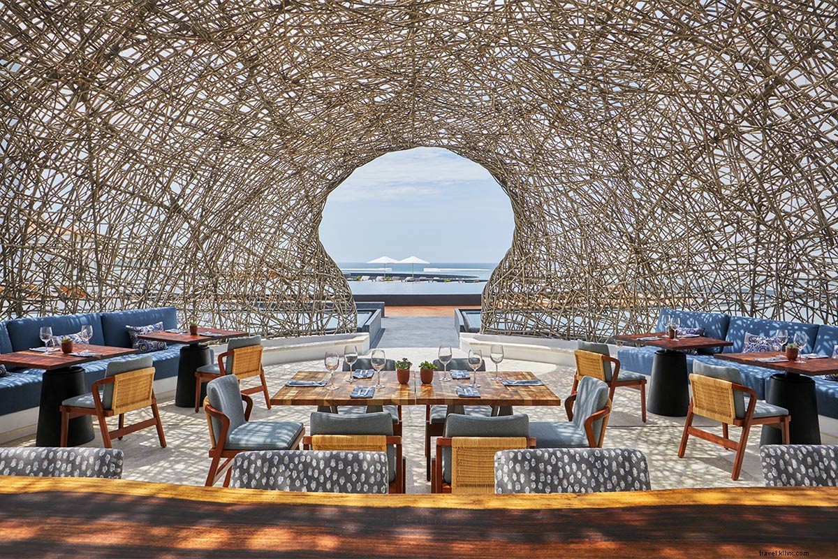 Vue sur le Viceroy Los Cabos, un hôtel qui défie la gravité