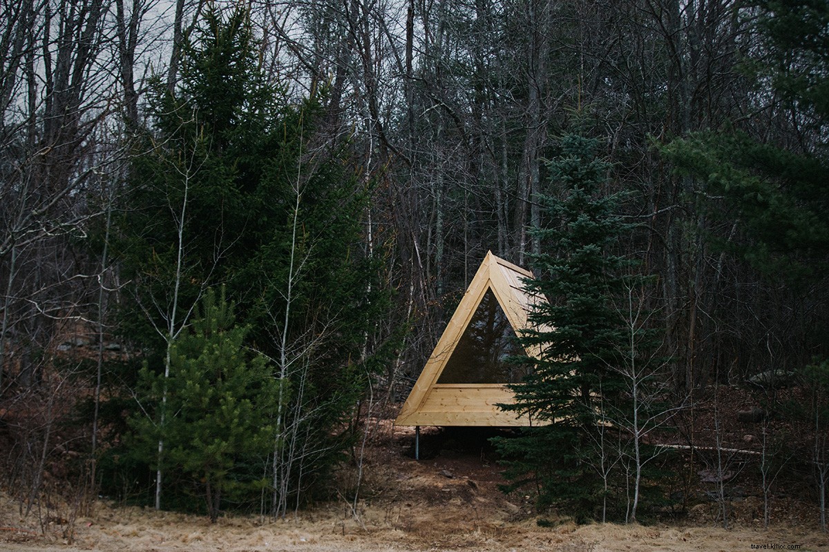 Passez un week‑end inoubliable dans ce charmant refuge toutes saisons des Catskills