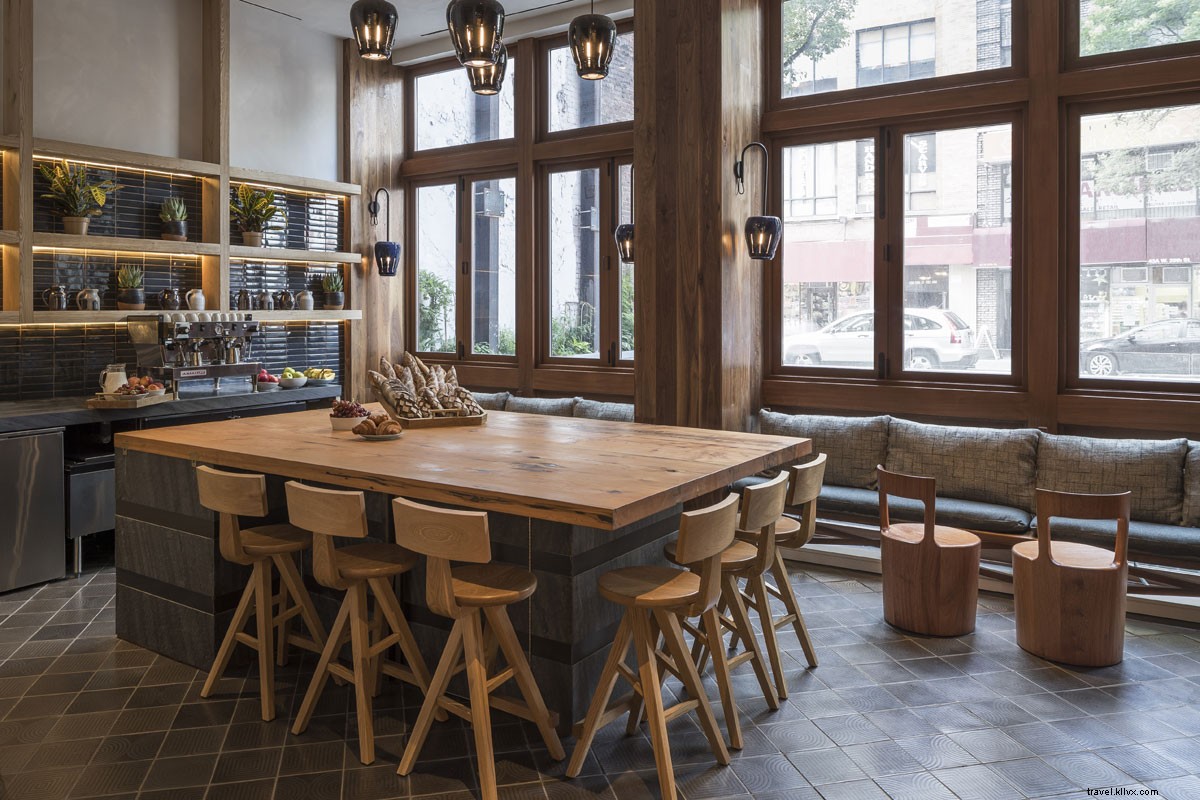 Dans le quartier chic de NoMad à Manhattan, un hôtel ultra‑cool venu tout droit de Brooklyn
