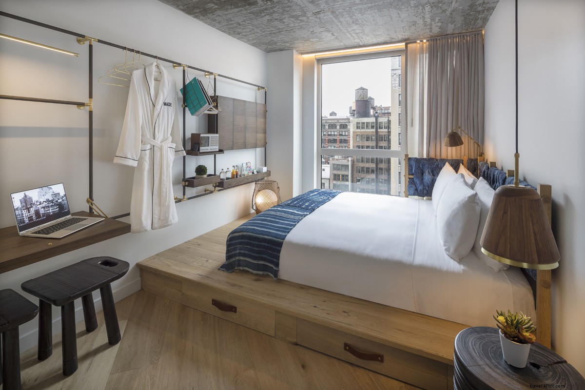 Dans le quartier chic de NoMad à Manhattan, un hôtel ultra‑cool venu tout droit de Brooklyn