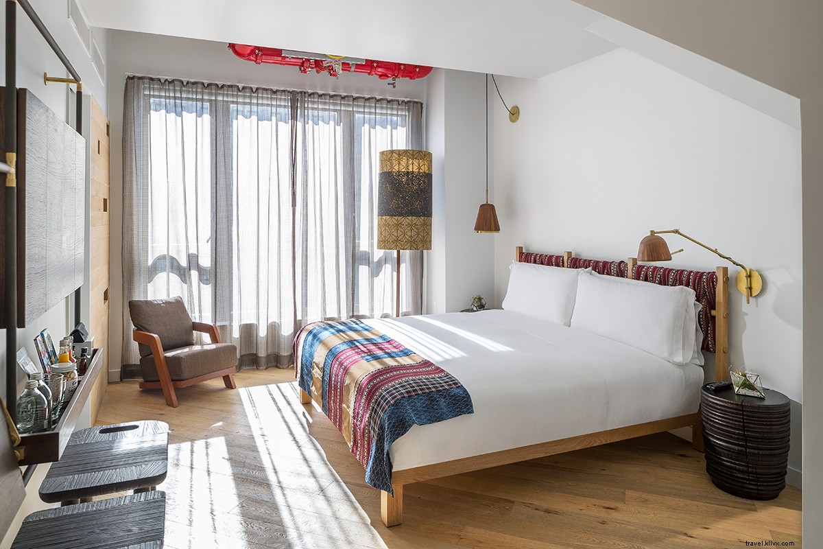 Dans le quartier chic de NoMad à Manhattan, un hôtel ultra‑cool venu tout droit de Brooklyn