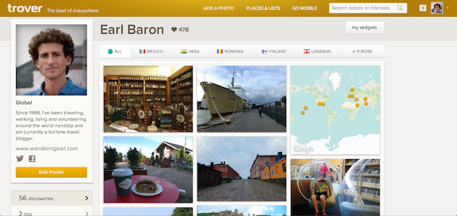 Trover – L’application de voyage qui vaut vraiment le détour