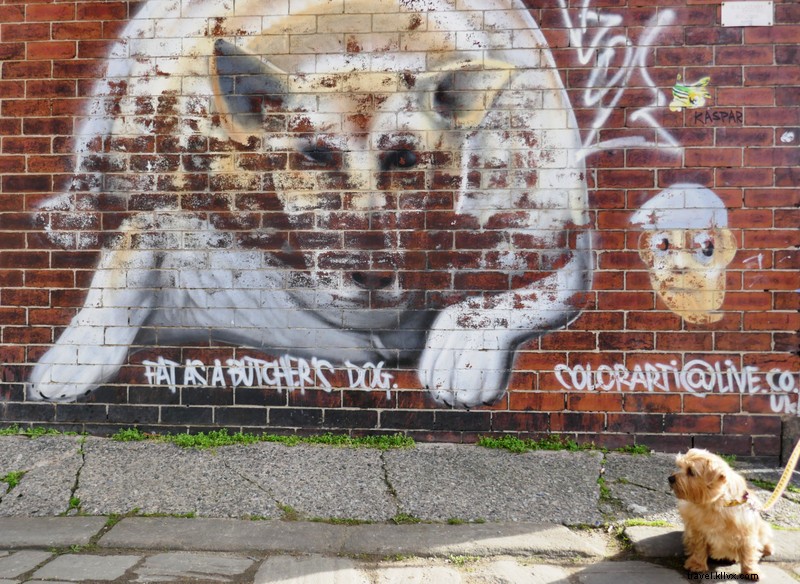 Gros comme un chien de boucher – Street Art