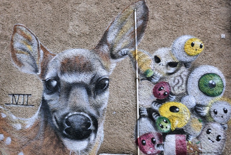 Chemin Sharrow Vale, Sheffield – Street art