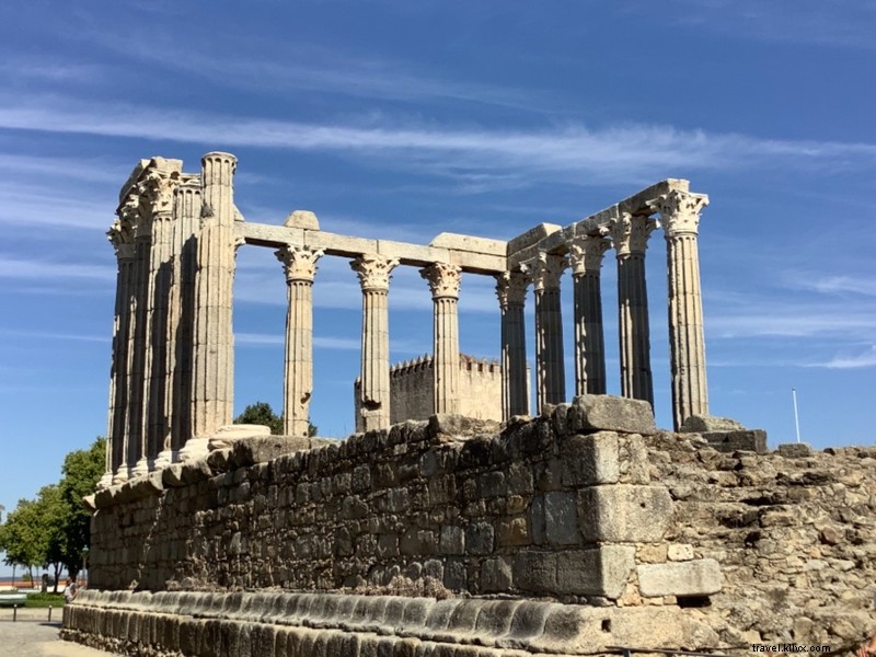 Ruines romaines d Évora