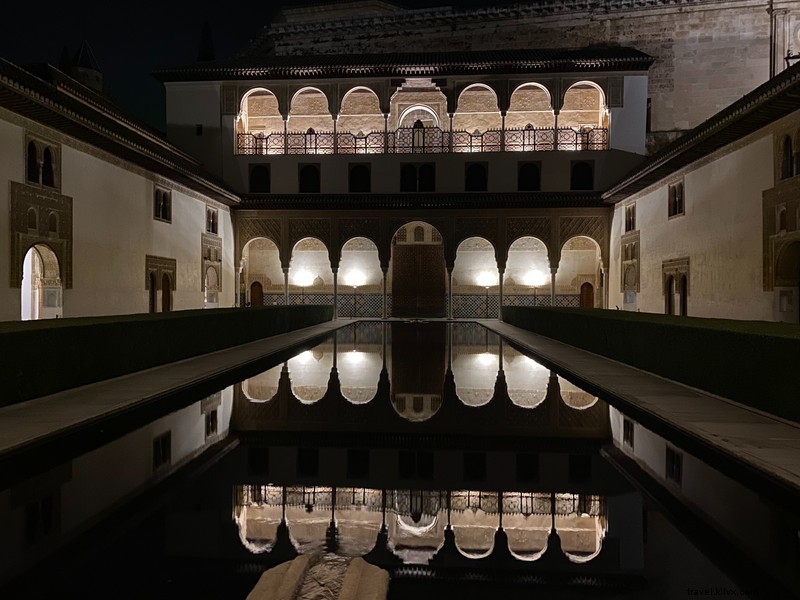 Réflexions au Palais Nasride