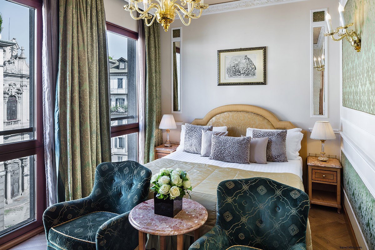 L hôtel Baglioni Carlton à Milan se distingue dans la ville qui ne dort jamais