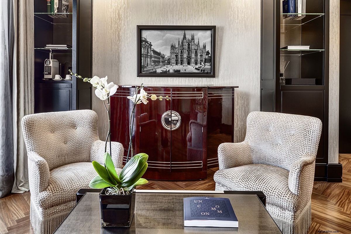 L hôtel Baglioni Carlton à Milan se distingue dans la ville qui ne dort jamais