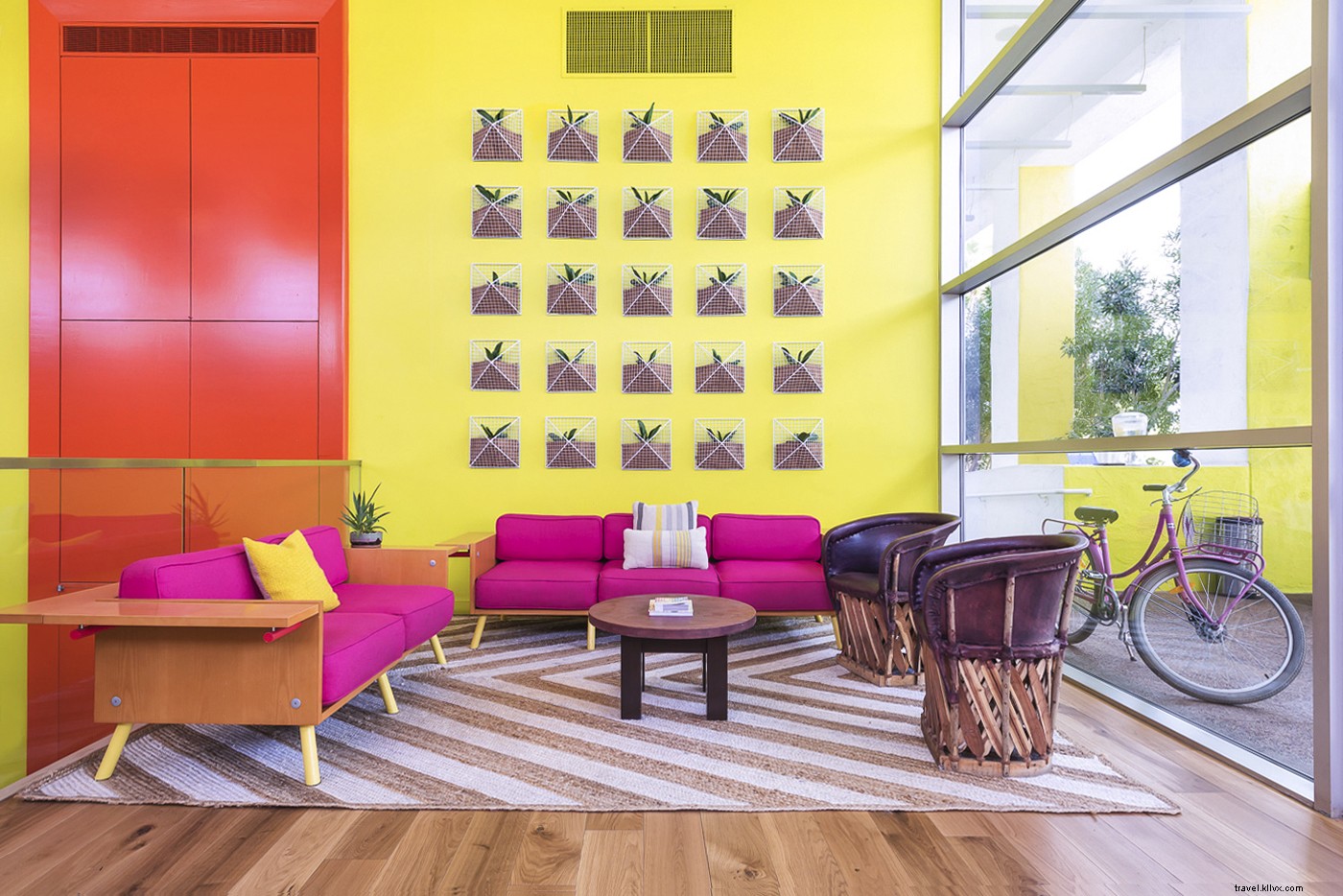 Le Saguaro Scottsdale – Un hôtel arc-en-ciel au cœur de Scottsdale